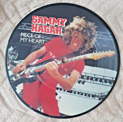 Sammy Hagar - Piece of My Heart 7 inch Vinyl Record