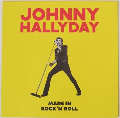 JOHNNY HALLYDAY - MADE IN ROCK'N'ROLL - LP 2023 - NEW UNSEALED