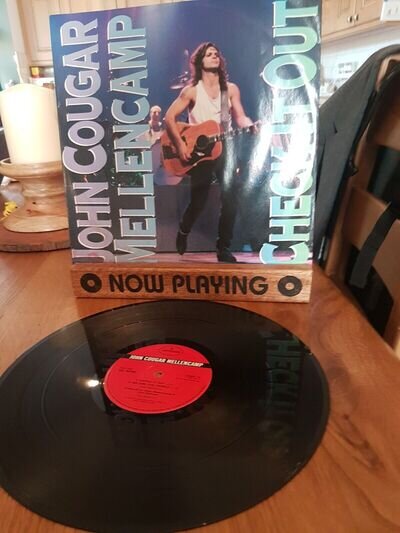 JOHN COUGAR MELLENCAMP Check It Out 1987 EP 4-Track 12" Vinyl A1 1st Press