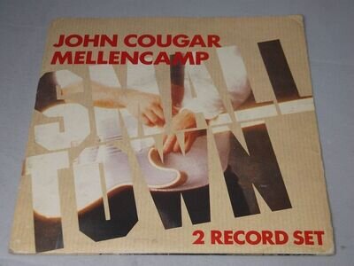 John Cougar Mellencamp: Small Town 1985 UK 2X7"