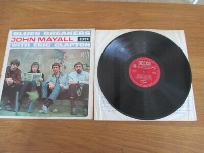 John Mayall Bluesbreakers with Eric Clapton UK LP Decca LK 4804 Mono VG