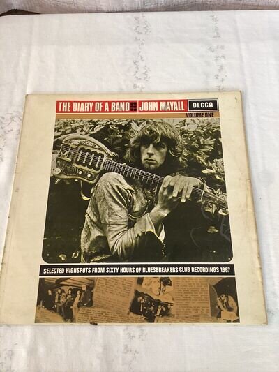 John Mayall Diary Of A Band Volume 1 Vinyl Lp