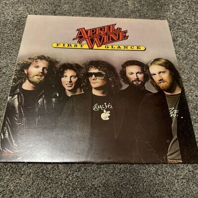 APRIL WINE "FIRST GLANCE" PREMIUM QUALITY USED LP (NM/EX)