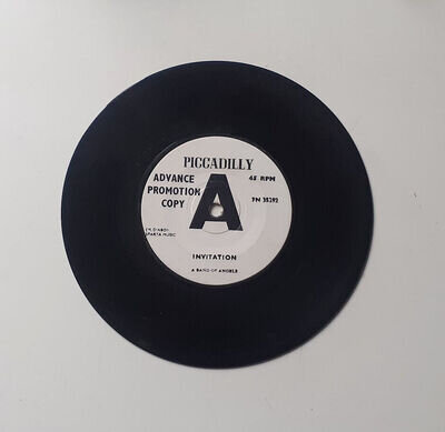 a band of angels - invitation - demo / promo - northern soul - freepost