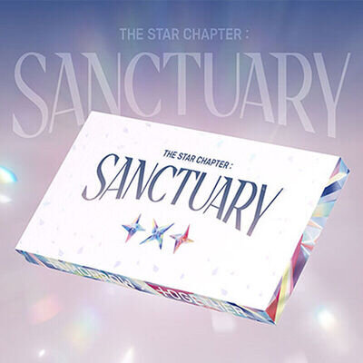 TXT THE STAR CHAPTER : SANCTUARY Album ANGEL Ver/CD+Photo Book+Poster+2Card+GIFT