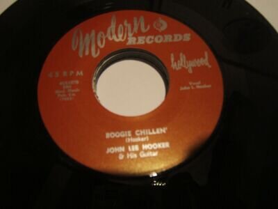 JOHN LEE HOOKER repro 45 - Boogie Chillen FREE POSTAGE