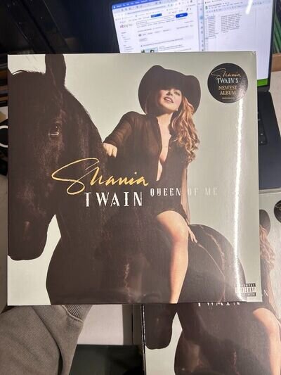 Shania Twain : Queen of Me (Vinyl) 12" Album - New - Small Dent to Corner