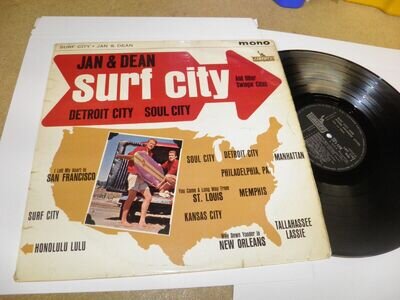 JAN & DEAN- SURF CITY & OTHER SWINGIN' CITIES VINYL ALBUM