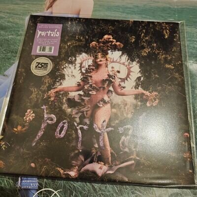 Melanie Martinez Portals Vinyl Limited Edition Baby Pink & Black Swirl LP Vinyl