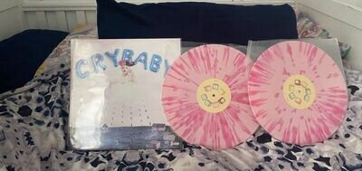 melanie martinez crybaby pink splatter vinyl limited