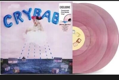 Melanie Martinez Cry Baby Vinyl Pink Marble Barnes & Noble Deluxe In Hand