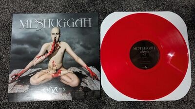 MESHUGGAH - Obzen - ORIGINAL PRESSING - Clear Red Vinyl 2LP