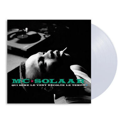 MC SOLAAR - Qui Seme Le Vent Recolte Le Tempo. Clear Vinyl 12" LP Album SEALED