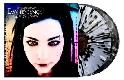 Evanescence Fallen 20th Anniversary Ltd Edition Black/Silver/White Blend 2LP