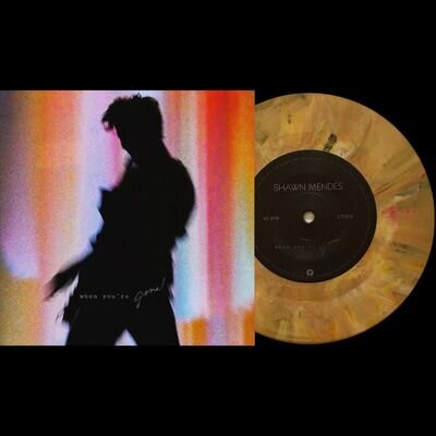 SHAWN MENDES When You're Gone 7" Single NEW 2022 ORANGE MARBLE Coloured Vinyl