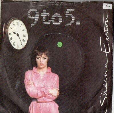 SHEENA EASTON 9 TO 5 AND SIDE TWO MOODY ( MY LOVE ) 7" VINYL