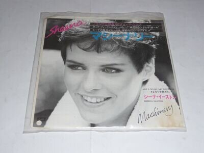 7" Sheena Easton - Machinery JAPANESE WHITE LABEL PROMO (Bond Theme)