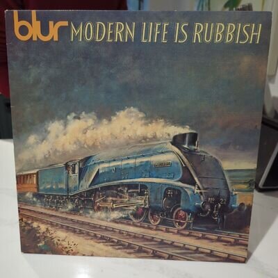 BLUR Modern Life Is Rubbish Original LP vinyl records Near Mint