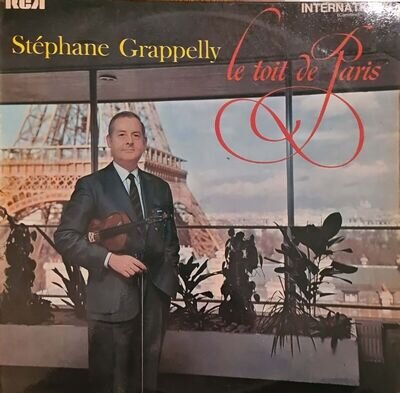 Stephane Grappelli Le Toit de Paris 1969 12" 33rpm LP