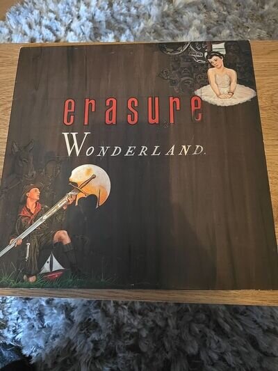 ERASURE - WONDERLAND rare UK VINYL LP 1986