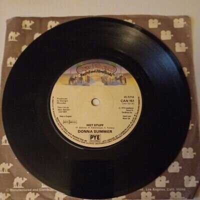 DONNA SUMMER - Hot stuff - 1979 Casablanca UK 7"