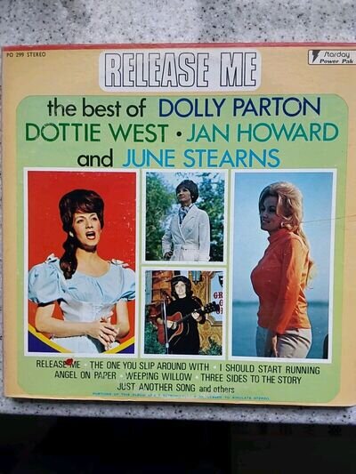 RELEASE ME BEST OF DOLLY PARTON DOTTIE WEST JAN HOWARD JUNE STEARNS LP COUNTRY