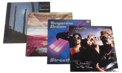 Tangerine Dream - 2x 12" albums; 2x 12" Singles