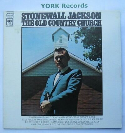 STONEWALL JACKSON - The Old Country Church - Ex Con LP Record Columbia CS 9754