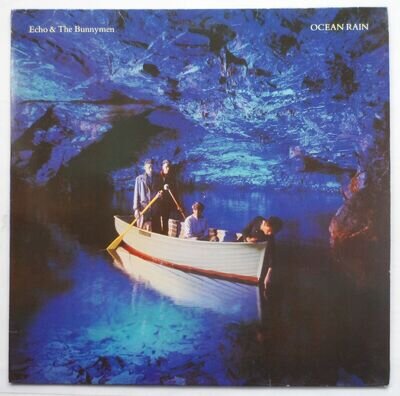 ECHO AND THE BUNNYMEN - OCEAN RAIN LP VINYL 1984 KODE8 *VG/G/F*