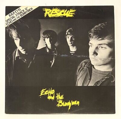 Echo and the Bunnymen - Rescue 12", Single [KOW 1T] EX/ G