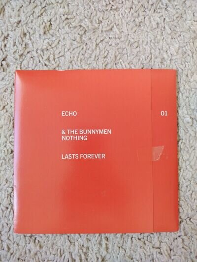 Echo & The Bunnymen - Nothing Lasts Forever 7' Single 1997 - Still Sealed