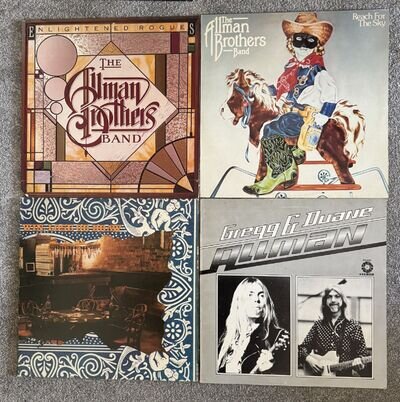 The Allman Brothers Band - 4 Album, Vinyl LP Bundle