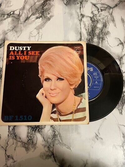 Dusty Springfield All I See Is You Picture Sleeve 45 Philips EX