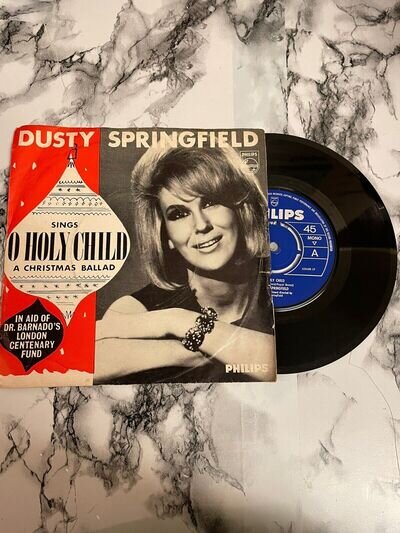 Dusty Springfield O Holy Child Posture Sleeve 45 Philips EX