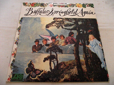 BUFFALO SPRINGFIELD ~ AGAIN ** 1971 Japan ATLANTIC LP w/ INSERT.