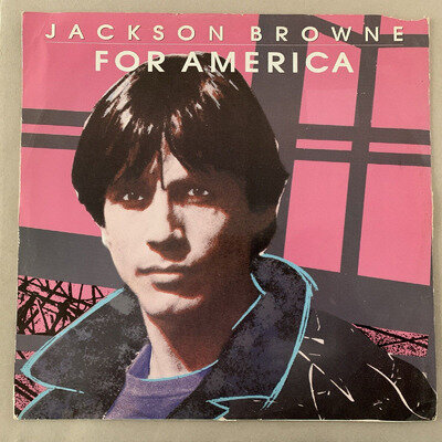 Jackson Browne - For America 12" 1986