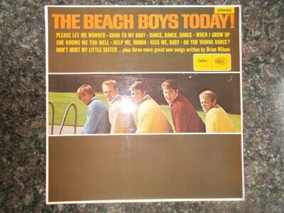 M- UK STEREO CAPITOL LP - THE BEACH BOYS - "TODAY!"