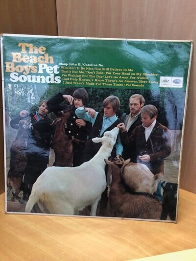 THE BEACH BOYS - PET SOUNDS LP. Original 1st Mono Pressing. Capitol 1966.