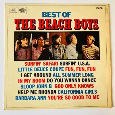 The Beach Boys, Best Of The Beach Boys, Capitol Records, T 20856, Vinyl LP Album