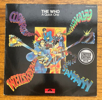 The Who - A Quick One (1966) Limited Edition 1981 German reissue