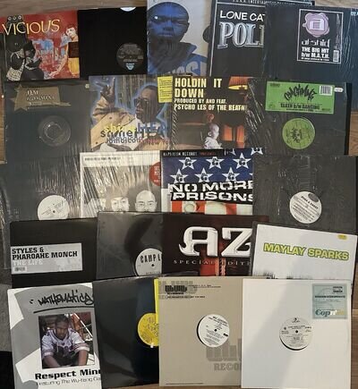 27 hip hop vinyl bundle lot