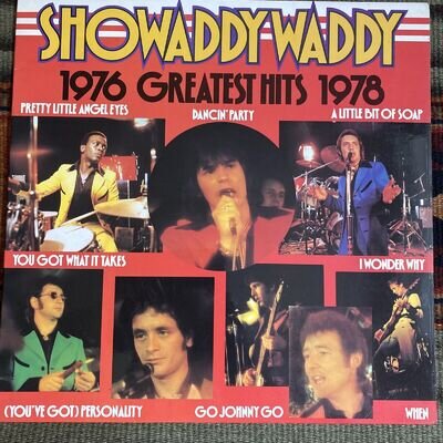 Showaddywaddy : Greatest Hits 1976-1978 LP Album 12” Vinyl ARISTA Very Best 1978