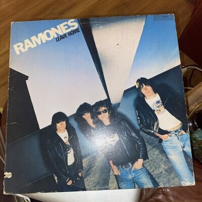 RAMONES Leave Home LP Used! 1977 Sire Records SA 7528 US