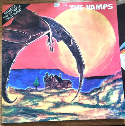 The Vamps – Disco Blood 1977 LP Gatefold RED VINYL Brazil BGLP 12187