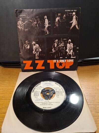 ZZ Top – It's Only Love 1976 Spanish Promo + Francene 1972 London Records Rare