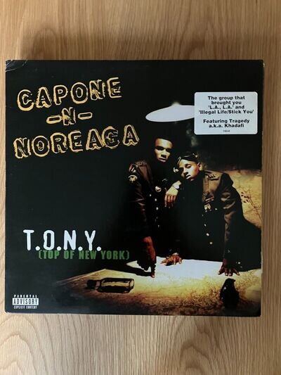 Capone -N- Noreaga - T.O.N.Y. (Top Of New York) - 1997 US Hip Hop Rap 12" vinyl