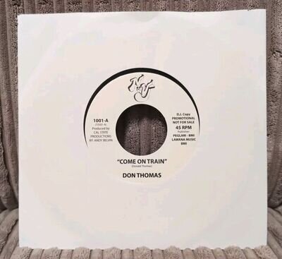 NORTHERN SOUL DON THOMAS COME ON TRAIN ROY DAWSON OVER THE TOP 7" SINGLE VINYL