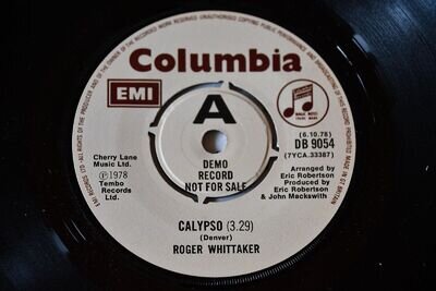 Roger Whittaker - Calypso 7 inch Vinyl Record