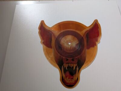 W.A.S.P.-ANIMAL(F**CK LIKE A BEAST)7" PIGS HEAD SHAPED PIC DISC