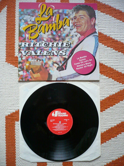 Richie Ritchie Valens La Bamba Vinyl 1987 All Round Trading Greatest Hits LP EXC